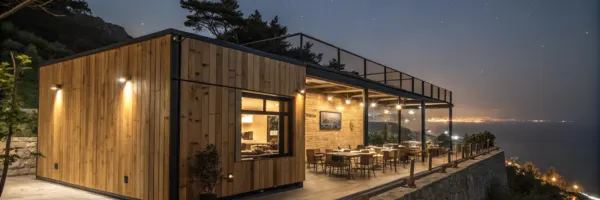 restaurant modulaire container